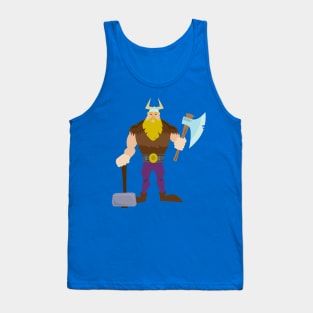 Cartoon viking man Tank Top